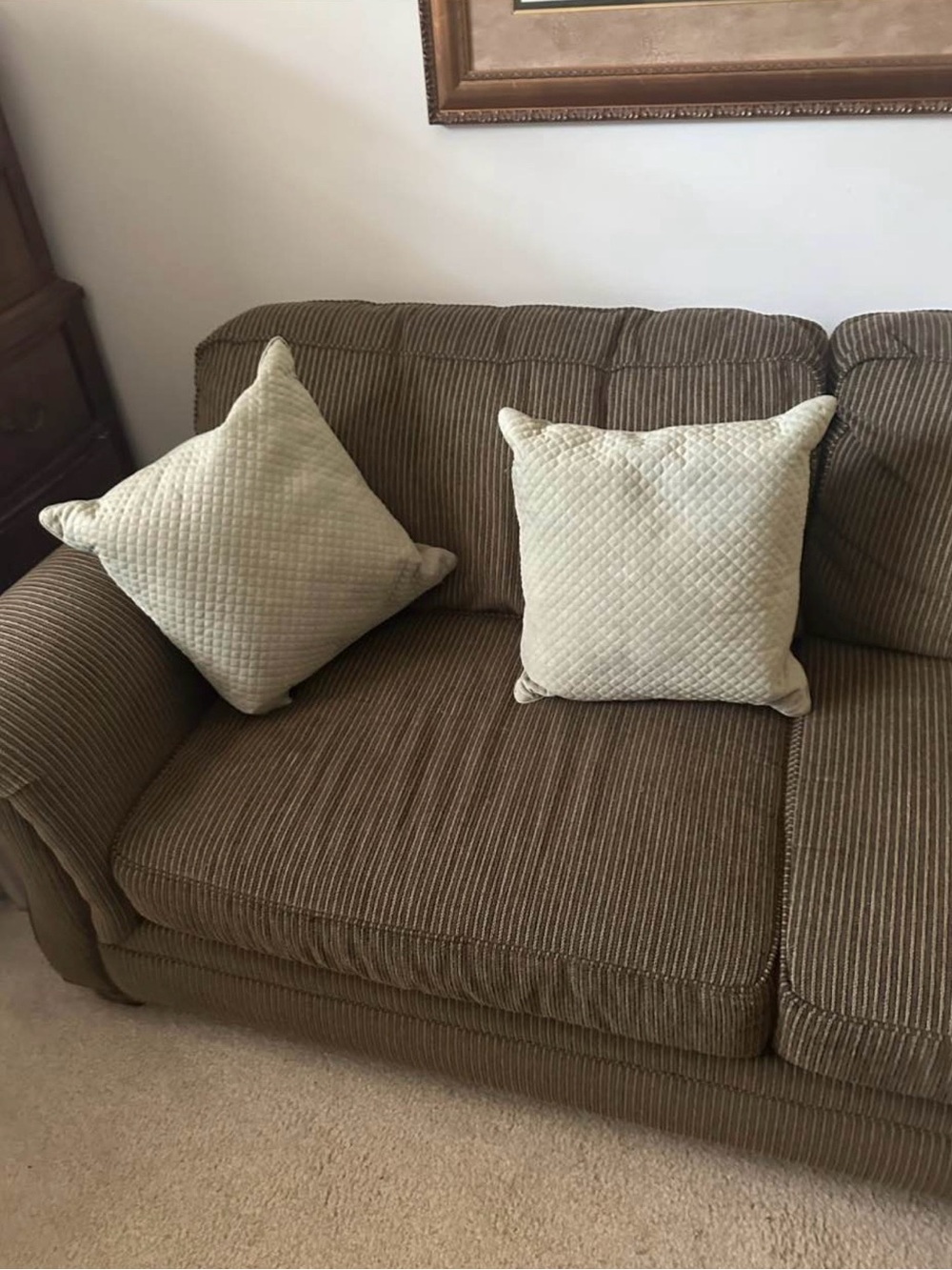 Set of 2 Textured Throw Pillow Covers Decorative Cases PILLOWS NOT INCLUDED
